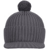 Вязаная шапка с козырьком Peaky