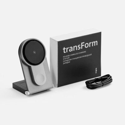 Складная станция беспроводной зарядки transForm