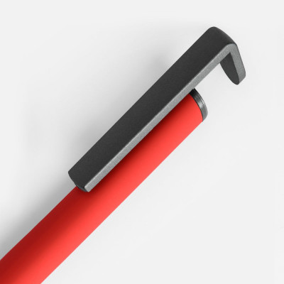 Ручка шариковая Standic Soft Touch с подставкой для телефона