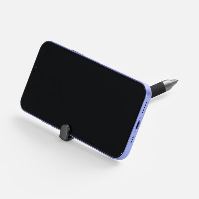 Ручка шариковая Standic Soft Touch с подставкой для телефона