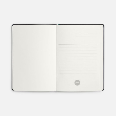 Блокнот Verso в клетку, зеленый