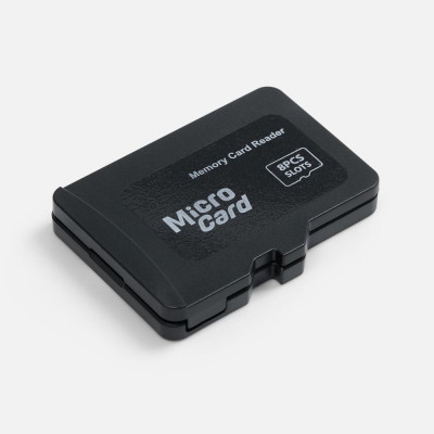 Органайзер для карт памяти и SIM с кардридером Multitask