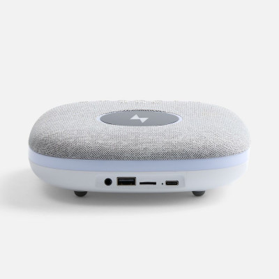 Bluetooth-колонка с беспроводной зарядкой и подсветкой Terrafonic