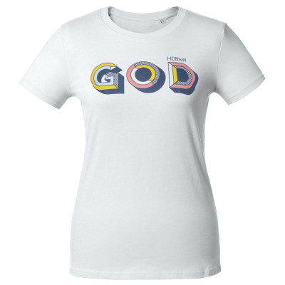 Футболка женская «Новый GOD»